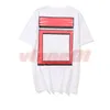 Designer Mens Letter Imprimé T-shirts mode Summer Souffable Luxurys T-shirt Womens Short Sleeve Tees Asian Size S-XL