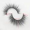 3D faux cils naturel long 7 jours lundi mardi cils vison cils doux maquillage Extension maquillage faux yeux Lashes3000501