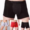 Men's Physiological Underwear Men Enlargement Underpants Health Boxer Shorts Tourmaline Prostate Magnetic Breathable Boxer G220419
