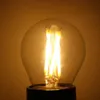 E12 żarówki E27 E14 Retro Vintage Edison Light LED Lampa Lampa 2W 4W żarówki G45 Szklane świece do pomieszania żarówki
