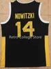 SJZL98 # 14 Dirk Nowitzki Team Deutschland Niemcy Retro Klasyczna Koszykówka Jersey Męskie Zszyte Numer niestandardowy i Nazwa Koszulki