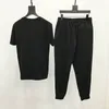 Tute da uomo M-5XL T-shirt a tema serpente e teschio con strass Set di lusso slim fit Tuta da uomo di marca Manica cortaUomo