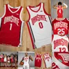 A3740 Ohio State Buckeyes CJ Walker Kyle Young Alonzo Gaffney Justin Ahrens Ibrahima Diallo Luther Muhammad NCAA College Basketball Jersey