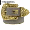 2022 Cinturón de diseñador Simon Cinturones para hombres Mujeres Cinturón de diamante brillante Estático Oro cintura uomo boosluxurygoods6149210