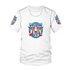 23ss T-shirts pour hommes drapeau britannique T-shirt juin Royaume-Uni d'Irlande du Nord fête nationale manches courtes transfrontalier vêtements pour hommes 2022 Taille M-5XL