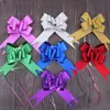 Party Decoration 50 / 100pcs Pull Bow Ribbons för presenter Box Flower Wrappers Bröllop Decor Birthday Hand Drawn Bows