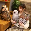 50cm Simulation Plush Owl Sleeping Pillows Soft Stuffed Animals Eagle Cushion Sofa Decor Cartoon Bird Toys For Kids Gift LA3313404862