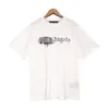 Dise￱ador Men's Plus Tees Angels Angel T Shirt PA Ropa de ropa Carta de spray de manga corta Tide de verano Hombres y mujeres