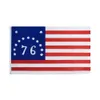 3 styles 90x150cm 13 étoiles Us Usa 1777 drapeau américain Betsy Ross 3x5 pieds us Nyberg trois pour cent drapeaux des états-unis