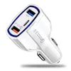 3 w 1 Typ C Dual USB Porty QC3,0 7A Szybkie ładowarka ładowarka do iPhone'a 7 8 11 12 13 x xr Samsung HTC Android Telefon