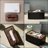 Tissue Boxes Napkins Table Decoration Accessories Kitchen Dining Bar Home Garden Chinese Style Natural Solid Sandal Wood Storage Box Cont