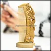 Chinese Style Products Arts Crafts Gifts Home Garden Wooden Comb Tassels Custom Lettering Genuine Natural Carved Green Sandalwood 6125372