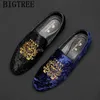 Formal Shoes Men Classic Coiffeur Dress Elegant Evening Italian Brand s Loafers Big Size 48 Buty220513