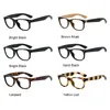Güneş Gözlüğü Marka Tasarımcısı Unisex Presbbiyopi Okuma Gözlükleri Erkek Kadın Stripe Retro Gözlükler Şeffaf Comoputer Anti Mavi Hafif Glasses