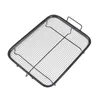 Stainless Steel Copper Baking Tray Oil Frying Pan Non-stick Chips Basket Dish Grill Mesh Kitchen Tools W220425