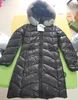 Womens Down Jacket Fulmarus Long Coat Designer Black Marrionnier Parka Stand Collar Fox Fur Winter