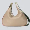 Borsa a tracolla Borsa sotto le ascelle Borsa Borsa a tracolla Borsa in vera pelle Donna Lettere moda Lady Acciaio grigio di alta qualità Ad212p