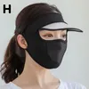 Hatt sommarsol sköld ismask med dubbla linser vind sköld ögonmask utomhus cykel sol sköld uv cap