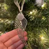 Christmas Decorations Party Family Holiday Hanging Sign Memorial Angel Wing Decoration Ornament Decorate Your Tree Perfect GiftChristmas