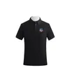 Club Social y Deportivo Colo-Colo Herren- und Damen-Polo-High-End-Shirt aus gekämmter Baumwolle mit Doppelperlen, einfarbig, lässiges Fan-T-Shirt