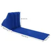 PVC Inflatable Beach Mat Camping Lounger Back-Pillow Triangle Cushion-Chair Outdoor Leisure Back Pillow Cushion Chair Seat