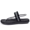 Flip Flops Mężczyźni i kobiety Osobowość Dwa noszenia buty Summer Nowa marka Tij para plażowe buty na plażę swobodne sandały non -poślizgowe j220716