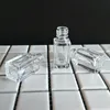Bouteille de parfum carrée en verre, vaporisateur à brume Fine, récipient de parfum Portable de voyage de 5ml