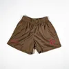 Herr shorts varumärke Inaka Power Casual Sports Mesh Kortlängda byxor under knäbasket som kör träningsmän och kvinnors