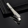 Simple Tie Clips Business Suits Shirt Necktie Tie Bar Clasps Silver Fashion Jewelry for Men Will and Sandy Drop Ship B0726G027233552