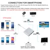 Hub di networking 3 in 1 USB-C 3.1 Tipo C a 4K 4K HDMPATIBILE USB 3.0 Adattatore di ricarica Cavo OTG Convertitore per laptop Huawei P50 P40 P30 Mate40 Samsung S20 S11 S10 S9 S8 PLIGE