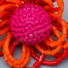 Orecchini a forma di fiore di perline fatti a mano della Boemia Accessori di gioielli carini vintage di alta qualità per le donne all'ingrosso
