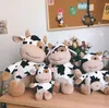 Dimensioni 35 cm/25 cm Cena Morbido Peluche Ripiene Carino Mucca Giocattoli Farciti Cuscino per Dormire Ragazzo Ragazza Regalo di Compleanno