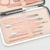 Callus Shavers piccolo tagliaunghie da 10 pezzi set rosa carino e conveniente 1 set