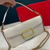 Cross Body Bags Lady Fashion V beroemde Designer Handtassen Ketting Schouder Women Messenger schouder Haspklappen Gewoon vierkant Square Twee ripenkoppeling Wallets koele muntbeurt