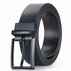 Belts Leather Pin Buckle Belt Mens Double Sided Available Casual Fashion Rotary Luxury