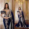 2023 Custom Made Velvet Royal Blue Sukienki na bal