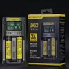 NITECORE UMS4 UMS2 Chargers Intelligent QC Fast Charging 4A Large Current USB Charger For IMR/Li-ion/LiFePO4/NI-Cd/Ni-MH AAA 3.7V 1.2V Battery