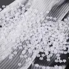 Decorações de arte na unha 100/500pcs decoração diamante mini branco pacote de material de flor de pétal