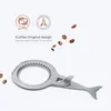 Stainless Steel Portable Coffee Filter Holder Reusable s Dripper Baskets Disposable Papers 220509