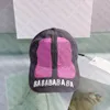 Scrawl Mektup Tasarımcısı Beyzbol Şapkaları Erkek Kadın Spor Güneş Şapka Plaj Casquette Ayarlanabilir ile Marka Topu Caps