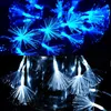 Strings 100 LED String Święta Świąteczna dekoracja Dandelion Włókno światłowodowe lampa romantyczna atmosfera impreza ślubna festiwowana