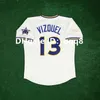 Na85 1989 1997 Vintage Baseball Jersey Ken Griffey Jr Ichiro Suzuki Jay Buhner Edgar Martinez Omar Vizquel Felix Hernandez Randy Johnson Weiß