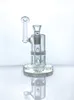 Gloednieuwe bong schoon rook borosilicaatglas buis waterpijp bubbler met 1 frit disc 18mm connector GB 228