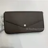 3A + 럭셔리 가방 좋아하는 멀티 액세서리 3 개/대 여성 Crossbody 지갑 메신저 가방 핸드백 꽃 어깨 레이디 가죽 상자 61276