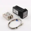 PID温度コントローラーデジタルサーモスタットKタイププローブセンサー熱電対リレー出力温度制御ツール296o