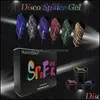 Nail Gel Art Salon Health Beauty Ding Spider 6 Färger 8 ml Glitter Beautif Drop Delivery 2021 Fercz
