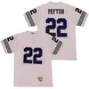 C202 MEN22 WALTER PAYTON HIGH SCHOOL FOOLBOL JACKSON JACKSON STATE UNIVERSITYチームアウェイホワイトピュアコットンオールステッチ通気性最高品質