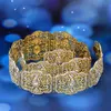 Sunspicems moda marroquina kaftan women039s cinto corrente de joias de casamento com fivela de metal oco para todos os presentes de noiva 73856578985585