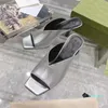 Mujer Clásico Verano Blanco Zapatillas con punta abierta Sandalias de cuero con tacón de aguja informal