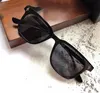 New popular retro men sunglasses CALL punk style designer retro square frame with leather box coating reflective antiUV lens top 5717128